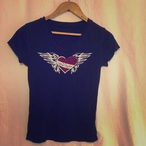 Harley Davidson tee with bling!